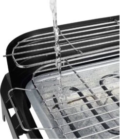 Princess 112250 Elektrische BBQ Met Zijplanken - BBQ - 40x25cm - Met En Zonder Statief Te Gebruiken - Met Zijplankjes - Ook Te Gebruiken Als Tafelgrill - 2200W -Woninginrichtingseries Winkel 1037x1200 1