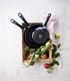 GreenChef Diamond Koekenpan 20cm - Zwart - Inductie - PFAS-vrij -Woninginrichtingseries Winkel 1038x1200