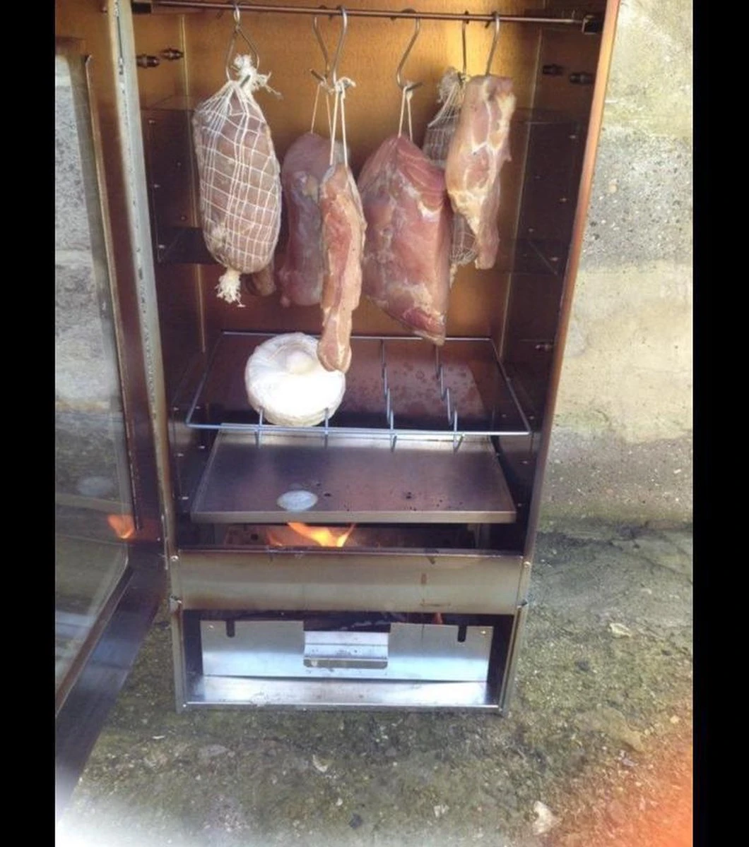 Rookoven XL - Zink 9 Rookoven XL - Zink - Afbeelding 7