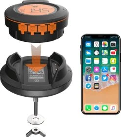 ToGrill - Smart Bluetooth Barbecue Dome Thermometer Met 2 Probes AT-02 | Draadloze Slimme BBQ Vleesthermometer Met App | 11 ToGrill - Smart Bluetooth Barbecue Dome Thermometer Met 2 Probes AT-02 | Draadloze Slimme BBQ Vleesthermometer Met App | -Woninginrichtingseries Winkel 1061x1200