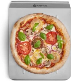 Burnhard Pizzasteen 38 X 30 X 1,5 Cm + Pizzaschep -Woninginrichtingseries Winkel 1063x1200 3