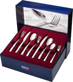 Sola Bestekset Bali - Modern - 9 Persoons - 90 Delig - Zilverwit Edelstaal 18/10 - RVS - Zilver 9 Sola Bestekset Bali - Modern - 9 Persoons - 90 Delig - Zilverwit Edelstaal 18/10 - RVS - Zilver -Woninginrichtingseries Winkel 1070x1200 2