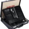 Swiss Pro+ Bestekset In Koffer-72 Delig-12 Persoons-Zwitsers Kwaliteit-Complete Set-100% Roestvrijstaal- Zwart 1 Swiss Pro+ Bestekset In Koffer-72 Delig-12 Persoons-Zwitsers Kwaliteit-Complete Set-100% Roestvrijstaal- Zwart -Woninginrichtingseries Winkel 1075x1200 1