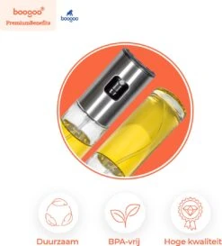 BooGoo® - RVS Olijfolie Sprayer Extreme Deluxe - Olijfolie Fles Verstuiver Voor Keuken - Oliespray - Oliefles - BBQ Accesoires - Olie Pomp Bakspray - Cooking Spray 24 BooGoo® - RVS Olijfolie Sprayer Extreme Deluxe - Olijfolie Fles Verstuiver Voor Keuken - Oliespray - Oliefles - BBQ Accesoires - Olie Pomp Bakspray - Cooking Spray -Woninginrichtingseries Winkel 1087x1200
