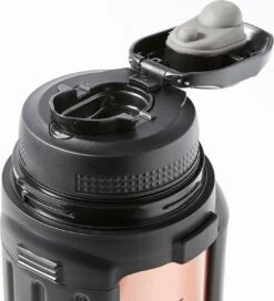 Lock&Lock Thermoskan - Isoleerkan - Thee En Koffie - Lekvrij - 1,5 Liter - RVS - Inklapbaar Handvat - Koper Roze -Woninginrichtingseries Winkel 1088x1200