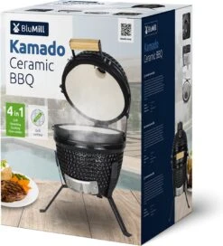 BluMill Kamado BBQ Egg - Kamado 13 Inch - Incl. Vlees Thermometer - Houtskoolbarbecues - Zwart - Ø 27cm 25 BluMill Kamado BBQ Egg - Kamado 13 Inch - Incl. Vlees Thermometer - Houtskoolbarbecues - Zwart - Ø 27cm -Woninginrichtingseries Winkel 1090x1200