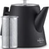 Silberthal - Theepot Met Filter - 1 L - RVS Dubbelwandig - Zwart - Cadeau 2 Silberthal - Theepot Met Filter - 1 L - RVS Dubbelwandig - Zwart - Cadeau -Woninginrichtingseries Winkel 1101x1200