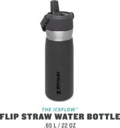 Stanley The IceFlow™ Flip Straw Water Bottle 0,65L - Thermosfles - Saffron -Woninginrichtingseries Winkel 1128x1200