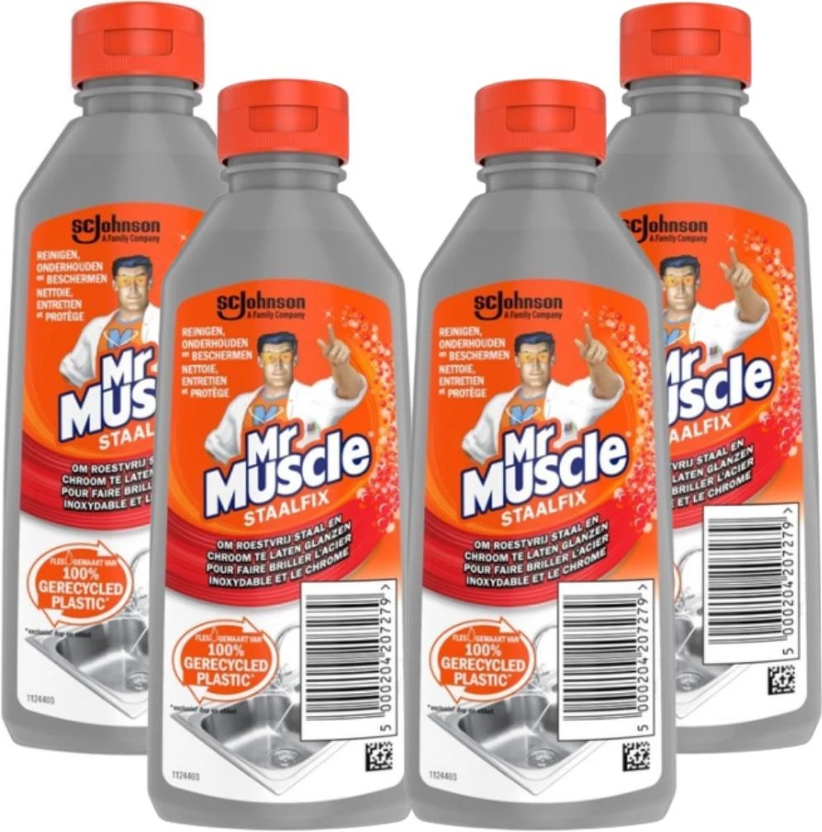 4x Mr. Muscle Staalfix 200 ML 6 4x Mr. Muscle Staalfix 200 ML - Afbeelding 4