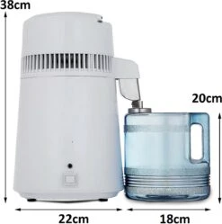 Be-Inspired® Destilleer Apparaat – Destilleerapparaat – Destilleer Ketel – Destilleerketel – Snel Destilleren - Water Destilleerder - Waterdestileerder- Maak Zelf Gedestilleerd Water - Puur Water – Zuiver Water – Automatisch Destilleerketel – 4L -Woninginrichtingseries Winkel 1189x1200 3