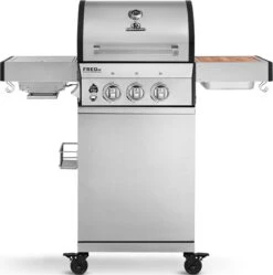 Burnhard Gas BBQ FRED JR. Deluxe - 2 Branders - Incl. Keramische Infraroodbrander & Afdekhoes - Deluxe -Woninginrichtingseries Winkel 1192x1200