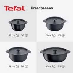 Tefal Trattoria Braadpan - Ø28 Cm - Inclusief Deksel 40 Tefal Trattoria Braadpan - Ø28 Cm - Inclusief Deksel -Woninginrichtingseries Winkel 1194x1200
