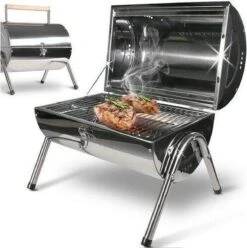 BBQ Collection Houtskoolbarbecue - Cilinder - Chroom -Woninginrichtingseries Winkel 1197x1200 1