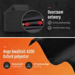 GrillX Barbecue Hoes - 145 X 61 X 117cm - BBQ Hoes Waterdicht - Beschermhoes Inclusief Trekkoord - BBQ Accesoires 10 GrillX Barbecue Hoes - 145 X 61 X 117cm - BBQ Hoes Waterdicht - Beschermhoes Inclusief Trekkoord - BBQ Accesoires -Woninginrichtingseries Winkel 1198x1200 1