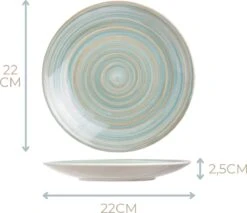 Cosy&Trendy Serviesset 24-delig Turbolino Blauw 19 Cosy&Trendy Serviesset 24-delig Turbolino Blauw -Woninginrichtingseries Winkel 1200x1034