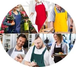 Schortenwinkel - Professioneel Keukenschort - Kookschort - Horeca - Zwart -Woninginrichtingseries Winkel 1200x1064