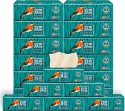 BAMTIME Bamboo Tissues Doos 4-laags Tissues / 90pcs 16box -karton -Woninginrichtingseries Winkel 1200x1075 12