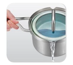 BK Q-linair Master Glas Pannenset - 5-delig - Glazen Deksel - Veilig Afgietsysteem - Inductie -Woninginrichtingseries Winkel 1200x1076 1