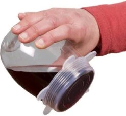 Siliconen Vershoud Deksels – Set Van 6 Stuks – Flexibel – Herbruikbaar – Wit - Stretch Tot Wel 30 Cm 19 Siliconen Vershoud Deksels – Set Van 6 Stuks – Flexibel – Herbruikbaar – Wit - Stretch Tot Wel 30 Cm -Woninginrichtingseries Winkel 1200x1097 3