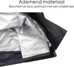BBQ Beschermhoes - Voor Kamado - Universeel - Tot 23 Inch - Zwart -Woninginrichtingseries Winkel 1200x1100 2