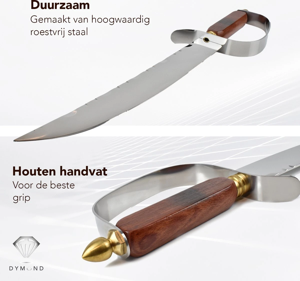 Dymund® Sabreer Sabel - RVS - Professioneel Champagnesabel - Incl. Bewaardoos - 44,5 Cm 4 Dymund® Sabreer Sabel - RVS - Professioneel Champagnesabel - Incl. Bewaardoos - 44,5 Cm - Afbeelding 2