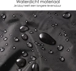 BBQ Beschermhoes - Voor Kamado - Universeel - Tot 23 Inch - Zwart -Woninginrichtingseries Winkel 1200x1129 2