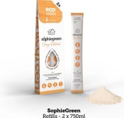 SophieGreen Eco-Refill Pakket; Allesreiniger Blue Rebel En Orange Patchouli, +Keukenreiniger + Badkamerreiniger (4x2 Navulling= 8 X750ml) -Woninginrichtingseries Winkel 1200x1142 5