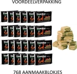 Samba Aanmaakblokjes Bruin á 24 X 32 Stuks - Omdoos Is 768 Aanmaakblokjes -Woninginrichtingseries Winkel 1200x1148 1