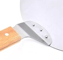 Luxe Pizzaschep Voor Verse Pizza - Extra Groot - RVS 30CM - Grote Pizza Schep Voor Oven Of BBQ Barbecue - Hout Handvat - Pizzaspatel Voor Zelfgemaakte Ovenpizza -Woninginrichtingseries Winkel 1200x1148