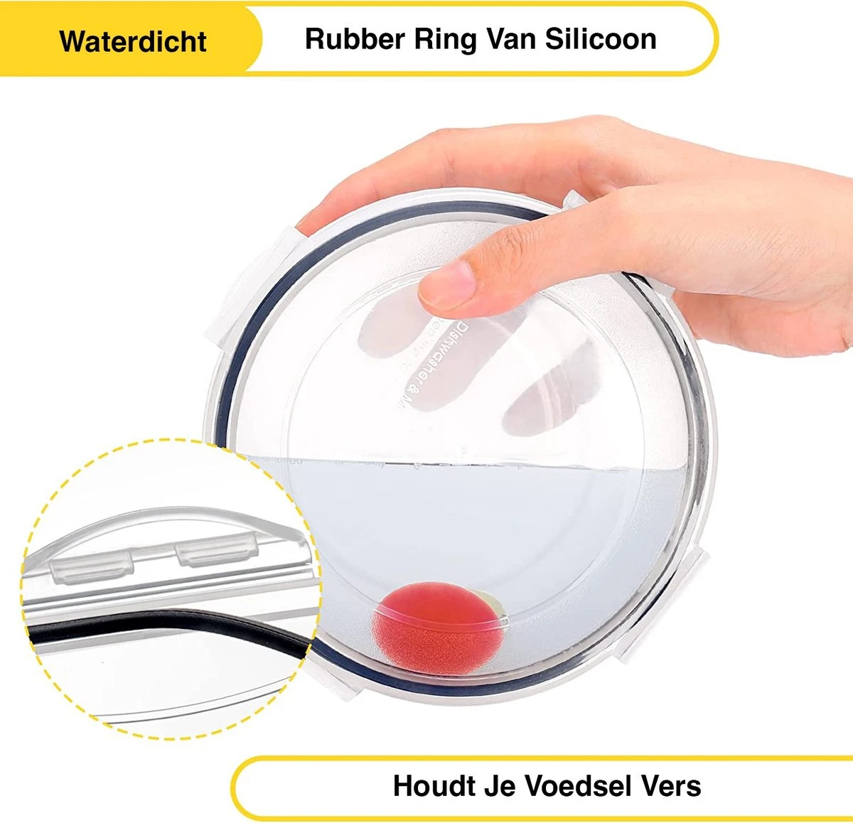 KE&1 Vershoudbakjes - Meal Prep Bakjes - Lunchbox - Diepvriesbakjes - Plastic Bakjes - Keuken - Keukenkast - Bakken 7 KE&1 Vershoudbakjes - Meal Prep Bakjes - Lunchbox - Diepvriesbakjes - Plastic Bakjes - Keuken - Keukenkast - Bakken - Afbeelding 5