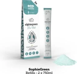 SophieGreen Eco-Refill Pakket; Allesreiniger Blue Rebel En Orange Patchouli, +Keukenreiniger + Badkamerreiniger (4x2 Navulling= 8 X750ml) -Woninginrichtingseries Winkel 1200x1160 5