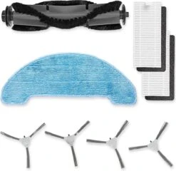 LifeGoods Reserve Onderdelen Set - Geschikt Voor LifeGoods Robotstofzuigers LG1101 En LG1102