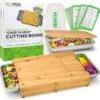Ecowize 3-in-1 Bamboe Snijplank Met Opvangbak - Snijplank Hout Incl. 3 Roestvrijstalen Opvangbakjes Met Bamboe Deksel, 4 Inzetbare Raspen - Groentesnijder, Hakblok, Borrelplank, Tapasplank, Broodplank - 40x30cm - Duurzaam Cadeau 2 Ecowize 3-in-1 Bamboe Snijplank Met Opvangbak - Snijplank Hout Incl. 3 Roestvrijstalen Opvangbakjes Met Bamboe Deksel, 4 Inzetbare Raspen - Groentesnijder, Hakblok, Borrelplank, Tapasplank, Broodplank - 40x30cm - Duurzaam Cadeau -Woninginrichtingseries Winkel 1200x1175 3