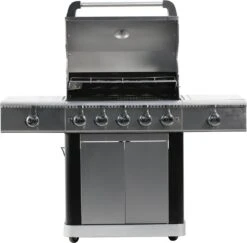 Gasbarbecue En Grill - 5 + 1 Branders + 1 Infrarood Zijbrander - Buitenkeuken - Edelstaal BBQ -Woninginrichtingseries Winkel 1200x1182 1