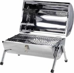 BBQ Collection Houtskoolbarbecue - Cilinder - Chroom -Woninginrichtingseries Winkel 1200x1193
