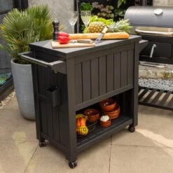 BluMill BBQ Tafel - Inclusief Koelvak 80 Liter - Op Wieltjes - Met Flessenopener - 102 X 46 X 86,5 Cm -Woninginrichtingseries Winkel 1200x1200 114