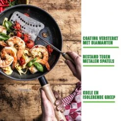 GreenChef Vintage Wokpan 28cm/3.7L - Zwart - Inductie - PFAS-vrij -Woninginrichtingseries Winkel 1200x1200 14