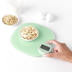 Brabantia Tasty+ Keukenweegschaal Digitaal - Geen Batterij Nodig - Jade Green -Woninginrichtingseries Winkel 1200x1200 142
