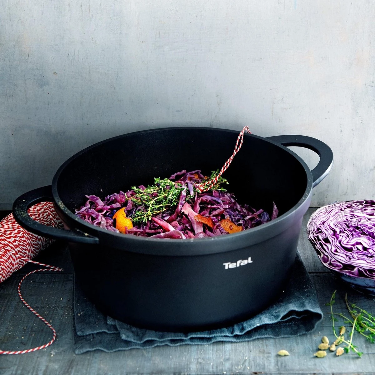 Tefal Trattoria Braadpan - Ø28 Cm - Inclusief Deksel 16 Tefal Trattoria Braadpan - Ø28 Cm - Inclusief Deksel - Afbeelding 14