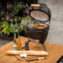 BluMill Kamado BBQ Egg - Kamado 13 Inch - Incl. Vlees Thermometer - Houtskoolbarbecues - Zwart - Ø 27cm 20 BluMill Kamado BBQ Egg - Kamado 13 Inch - Incl. Vlees Thermometer - Houtskoolbarbecues - Zwart - Ø 27cm -Woninginrichtingseries Winkel 1200x1200 173
