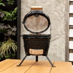 BluMill Kamado BBQ Egg - Kamado 13 Inch - Incl. Vlees Thermometer - Houtskoolbarbecues - Zwart - Ø 27cm 21 BluMill Kamado BBQ Egg - Kamado 13 Inch - Incl. Vlees Thermometer - Houtskoolbarbecues - Zwart - Ø 27cm -Woninginrichtingseries Winkel 1200x1200 174