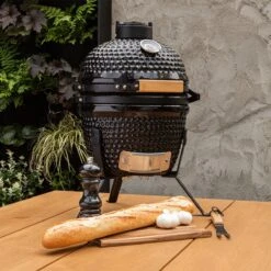 BluMill Kamado BBQ Egg - Kamado 13 Inch - Incl. Vlees Thermometer - Houtskoolbarbecues - Zwart - Ø 27cm 29 BluMill Kamado BBQ Egg - Kamado 13 Inch - Incl. Vlees Thermometer - Houtskoolbarbecues - Zwart - Ø 27cm -Woninginrichtingseries Winkel 1200x1200 179