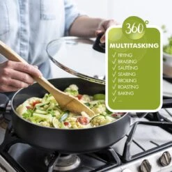 GreenPan Memphis Pannenset - 20-delig - Zwart - Inductie - PFAS-vrij -Woninginrichtingseries Winkel 1200x1200 184