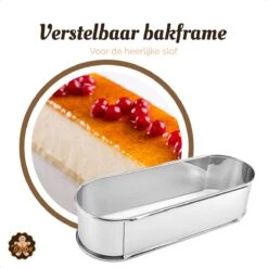 Sloffenring Taartvorm Set Met 8x Sloffenvorm Bakvorm En 1x Verstelbaar Bakframe – Slofvorm – Slofring – Slof Rond – Bakring Ovaal – Taartring – Kookring – Garneerring -Woninginrichtingseries Winkel 1200x1200 261