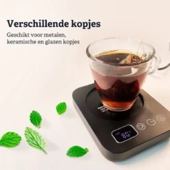 Shutterlight Verwarmde Onderzetter – Tot 85°C – 9 Standen – Timer – Warmhoudplaat Voor Mok Thee & Koffie – Mug Heating Plate – Cup Warmer -Woninginrichtingseries Winkel 1200x1200 283