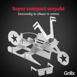 GrillX Beer Can Chicken Houder - Kiphouder Motorcycle - BBQ Accesoires - Bierkip - Barbeque Gereedschap - Chicken Sitter -Woninginrichtingseries Winkel 1200x1200 344