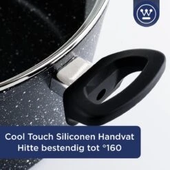 Westinghouse Hapjespan Inductie - Ø 32 Cm - Zwart Marmer - Met Deksel -Woninginrichtingseries Winkel 1200x1200 493