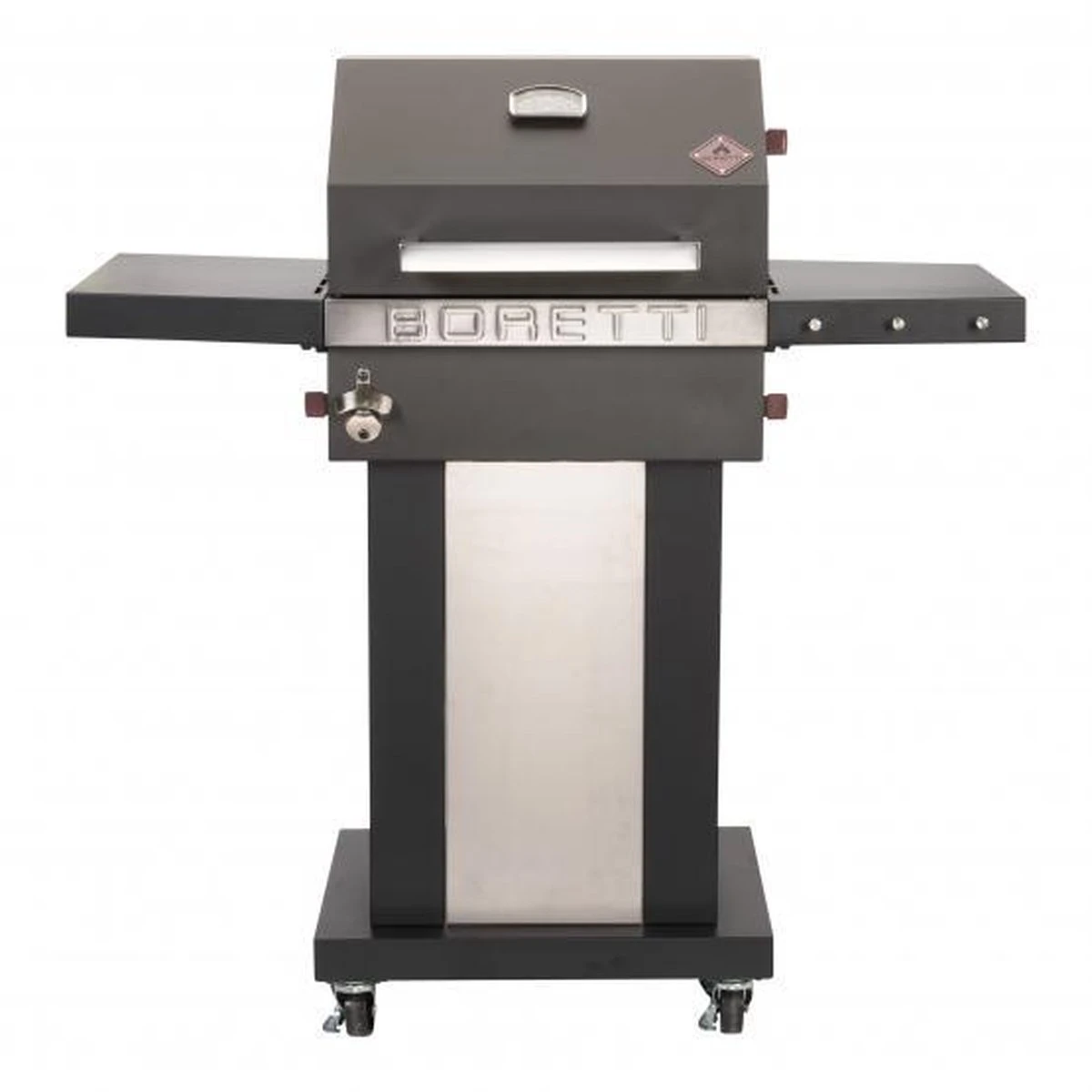 Boretti Totti Houtskoolbarbecue - 60 X 111 Cm - Antraciet 14 Boretti Totti Houtskoolbarbecue - 60 X 111 Cm - Antraciet - Afbeelding 12