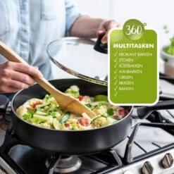 GreenPan Memphis Koekenpan 30cm - Zwart - Inductie - PFAS-vrij -Woninginrichtingseries Winkel 1200x1200 530