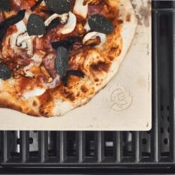 Burnhard Pizzasteen 38 X 30 X 1,5 Cm + Pizzaschep -Woninginrichtingseries Winkel 1200x1200 544